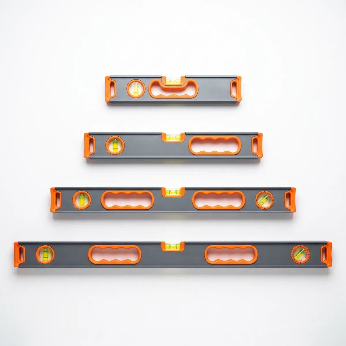 Spirit Level Box Set 4-Piece Aluminum Beam 600mm \ image 3