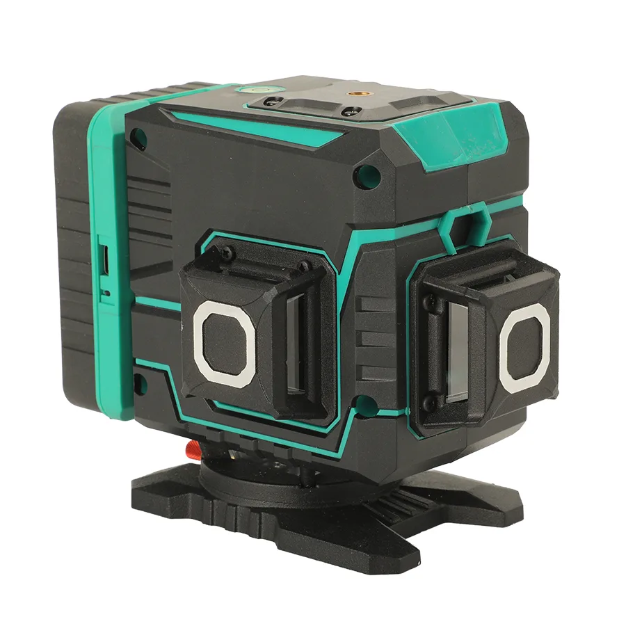 Professional Industrial DIY 3D Level 16 Self-Leveling Cross Line Vertical Horizontal Green Beam Pointer 50m Tool Kit OEM image 2