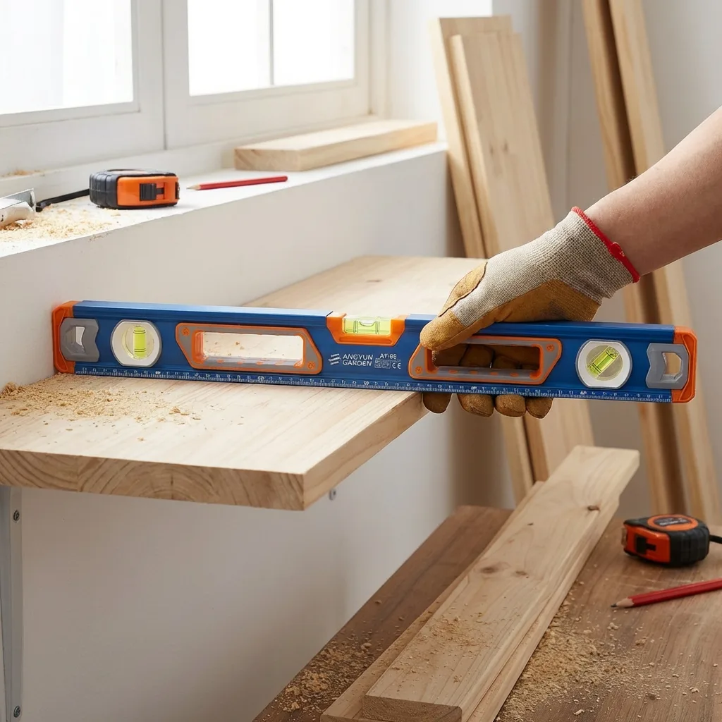 Starline STL-RSLJ06 Industrial-Grade Aluminium 600mm Spirit Level 10mm Accuracy 4-Point Magnet 360 Emission Angle 0.5mm Tile image 3