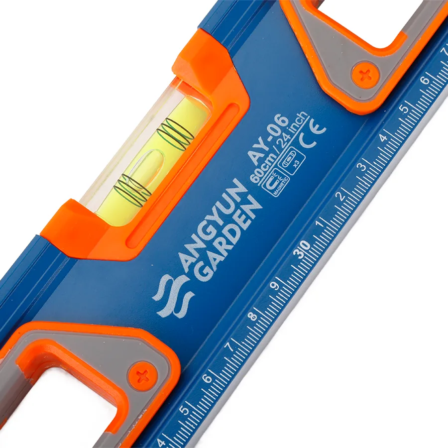 Starline STL-RSLJ06 Industrial-Grade Aluminium 600mm Spirit Level 10mm Accuracy 4-Point Magnet 360 Emission Angle 0.5mm Tile image 7