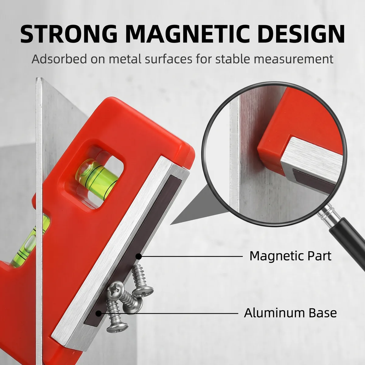 Spirit Level Mini 4-inch Aluminum-Alloy Bubble image 4