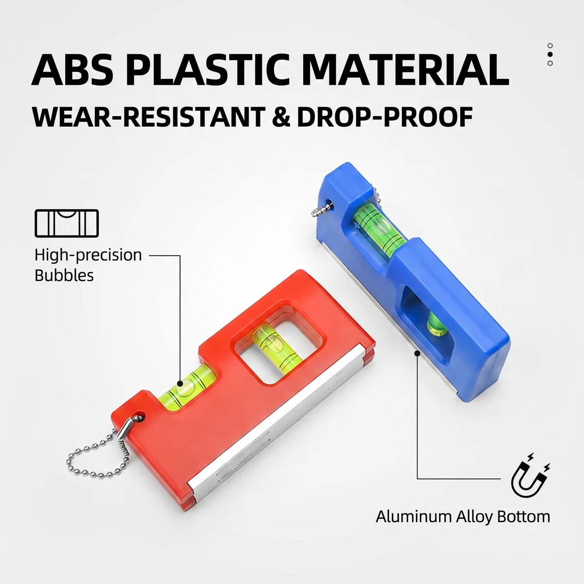 Spirit Level Mini 4-inch Aluminum-Alloy Bubble image 5