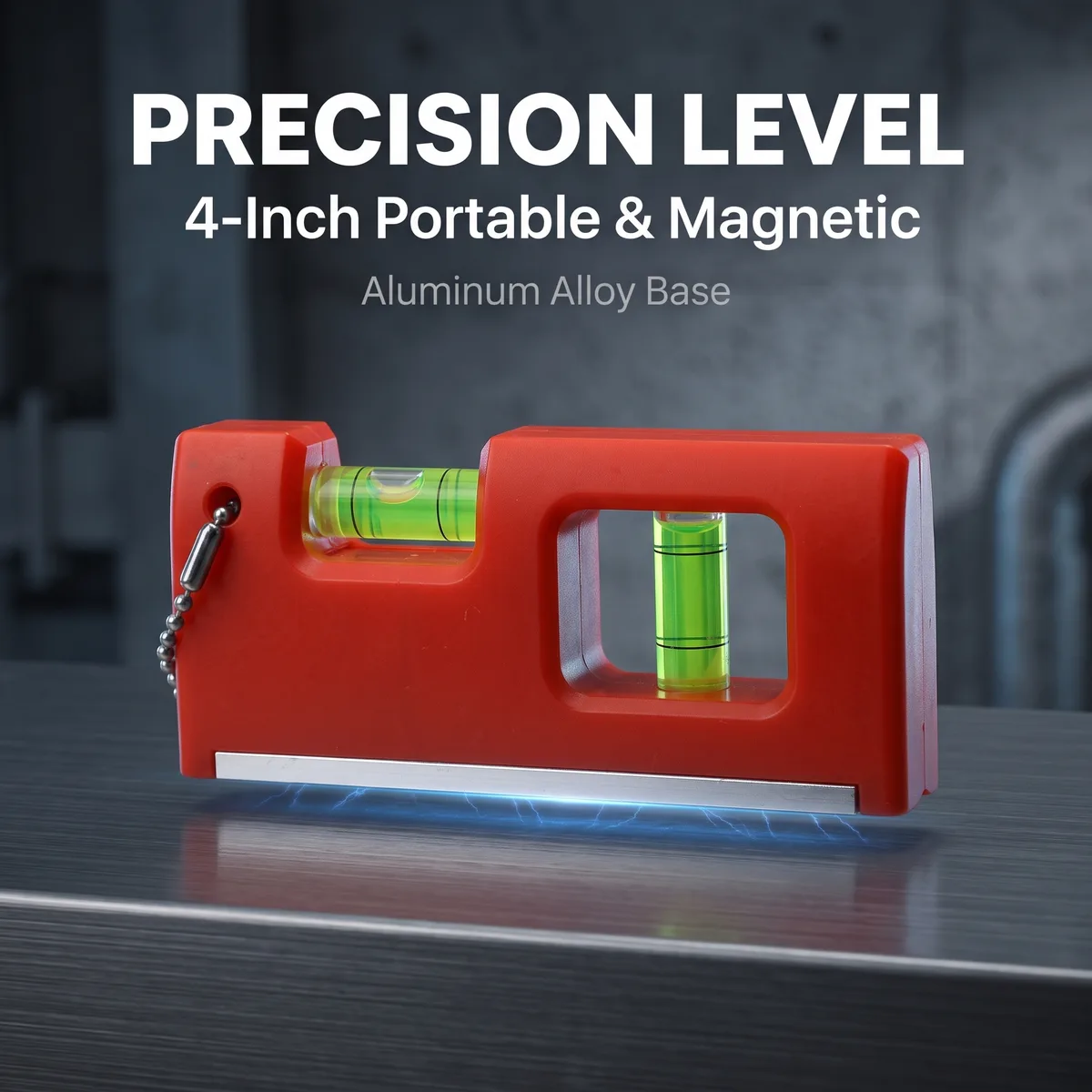 Spirit Level Mini 4-inch Aluminum-Alloy Bubble image 7
