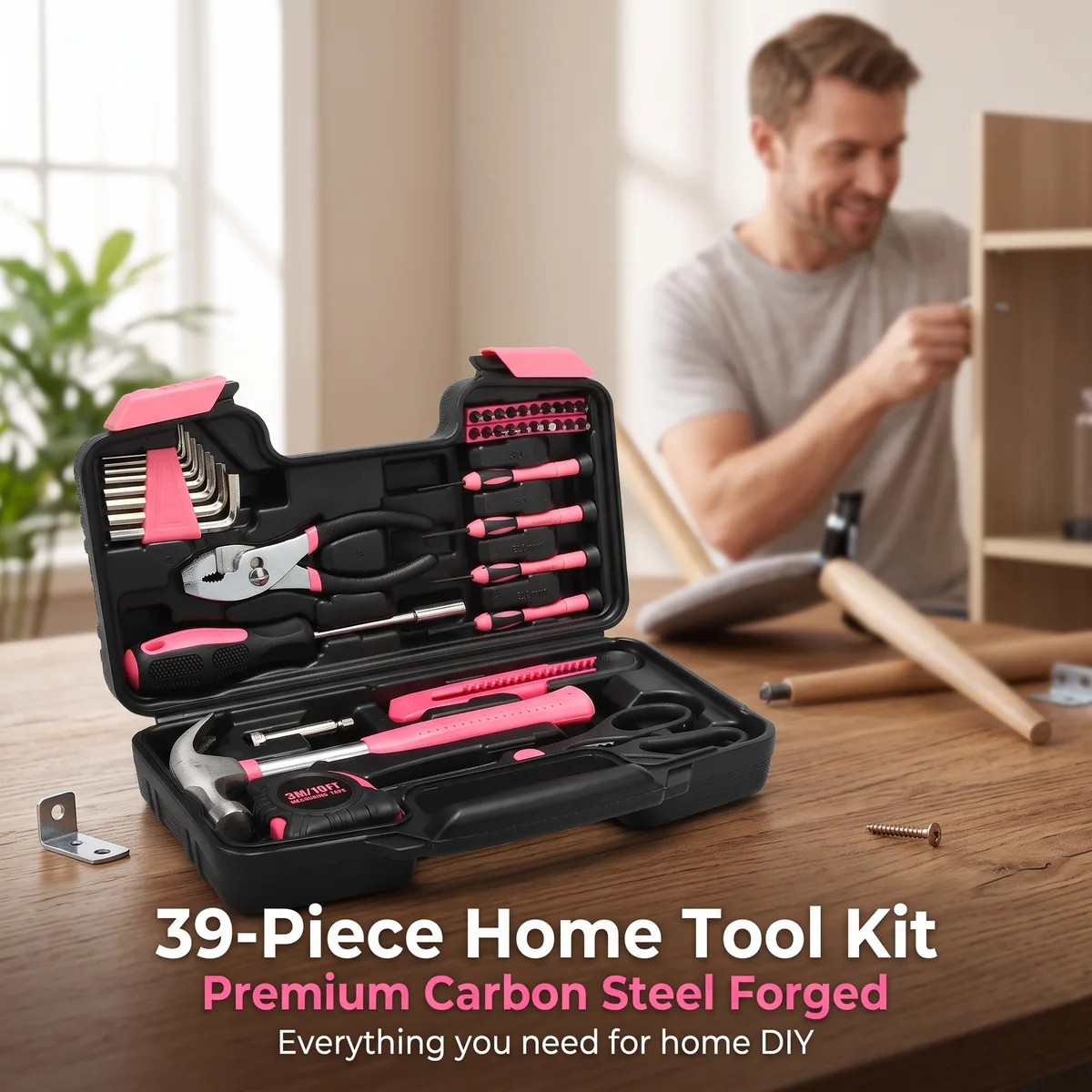 Kit Pliers Tools 39-piece Carbon Steel Foreign image 5