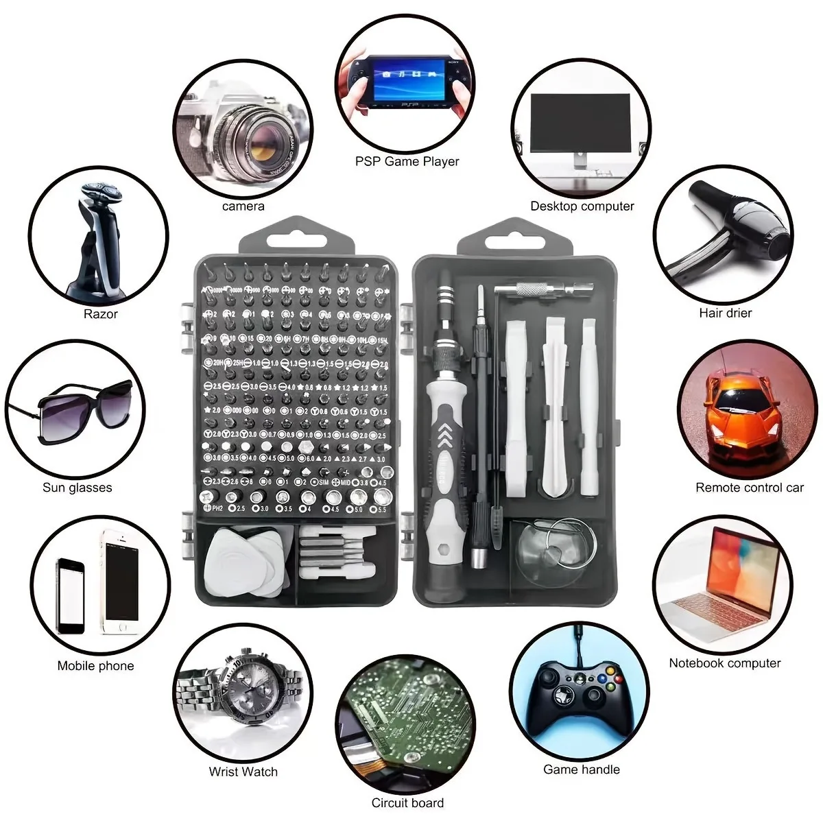 Screwdriver Set Tools Case 115-1 Carbon Steel Bestseller image 3