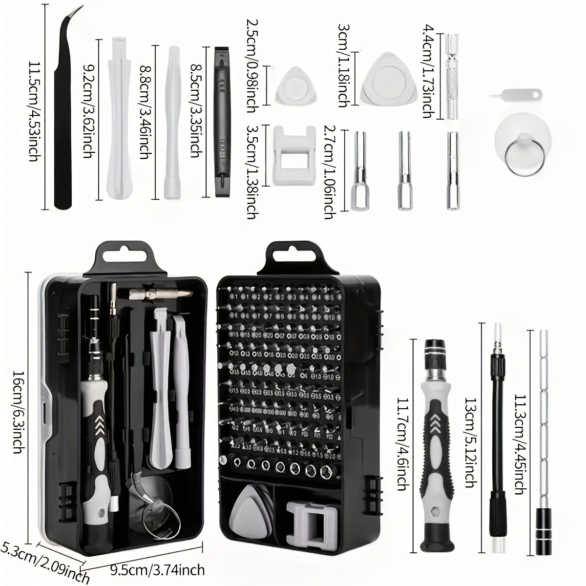 Screwdriver Set Tools Case 115-1 Carbon Steel Bestseller image 5