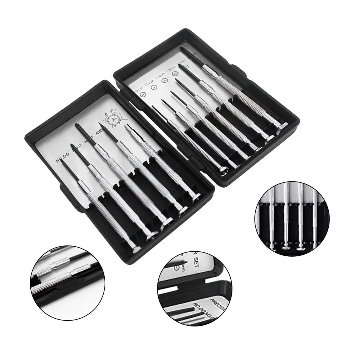 Screwdriver Set Repair Mini 11-Piece Chromeplate image 2