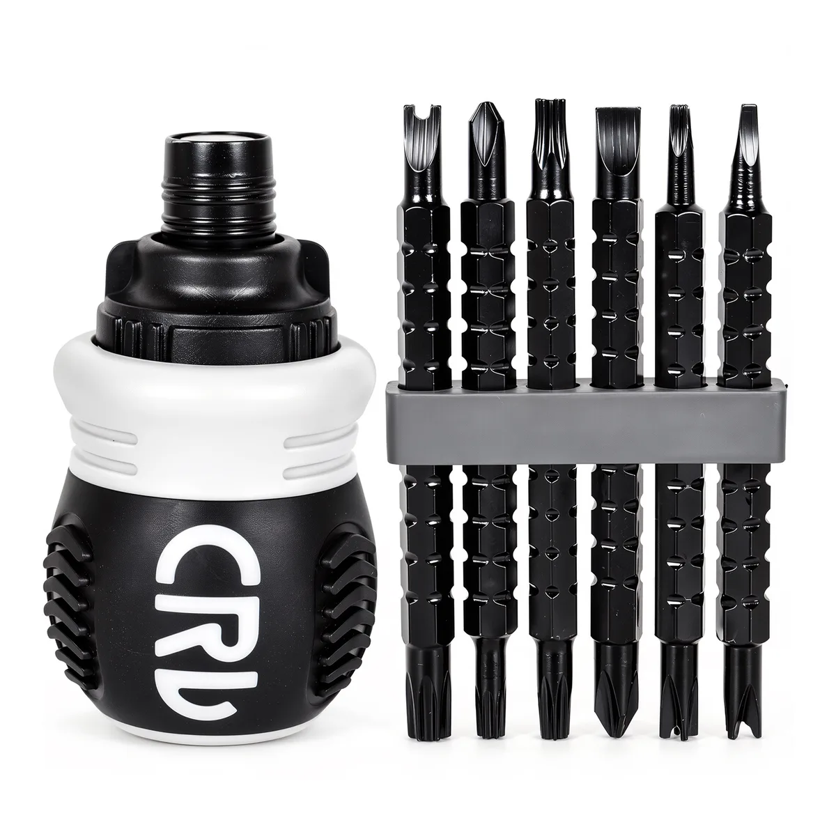 Screwdriver Set Bits Handle 7-in-1Flathead 7 Steel Telescoping image 2