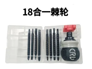 Screwdriver Set Bits Handle 7-in-1Flathead 7 Steel Telescoping image 5