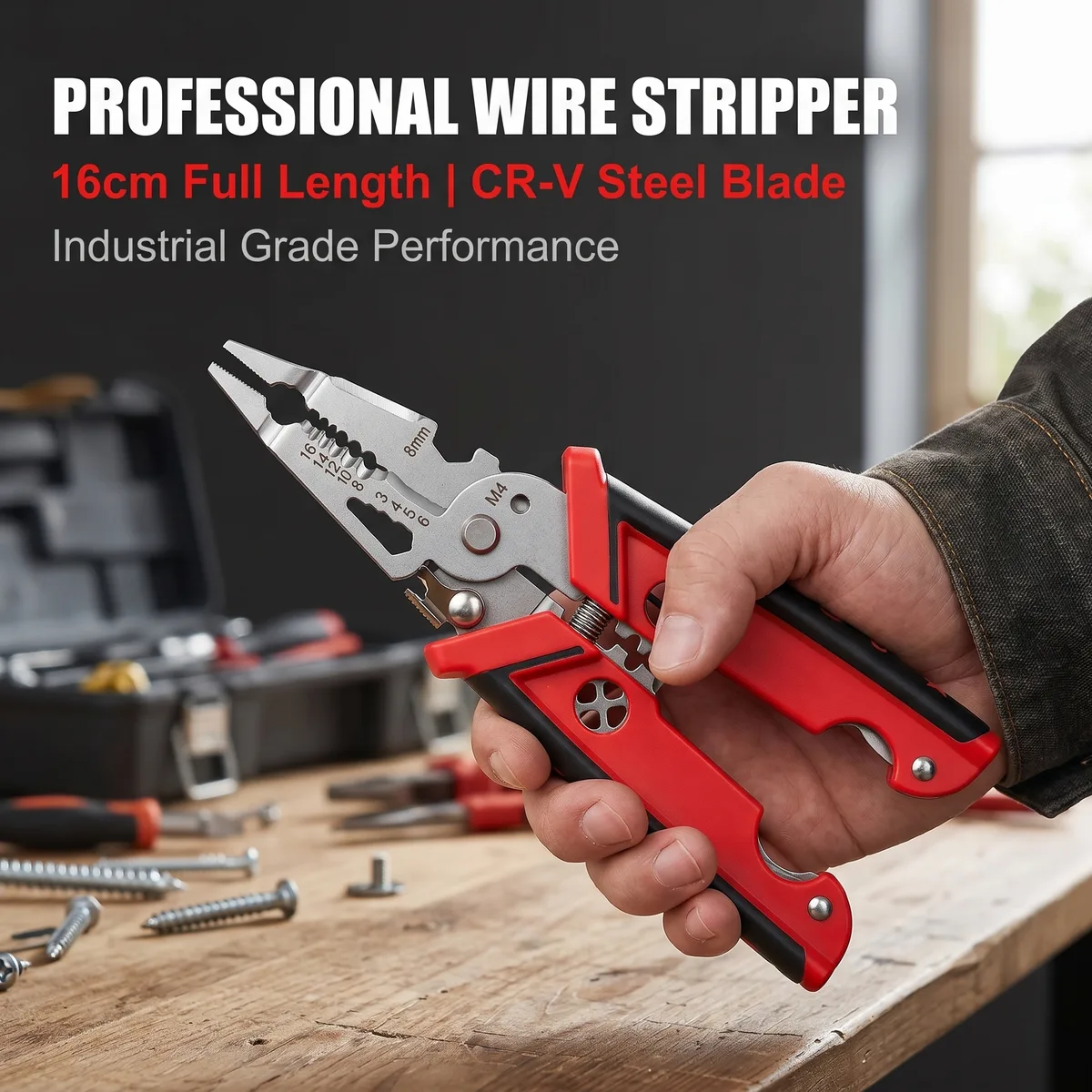 Pliers Knife 18-in-1 Chrome Vanadium Electrician image 3