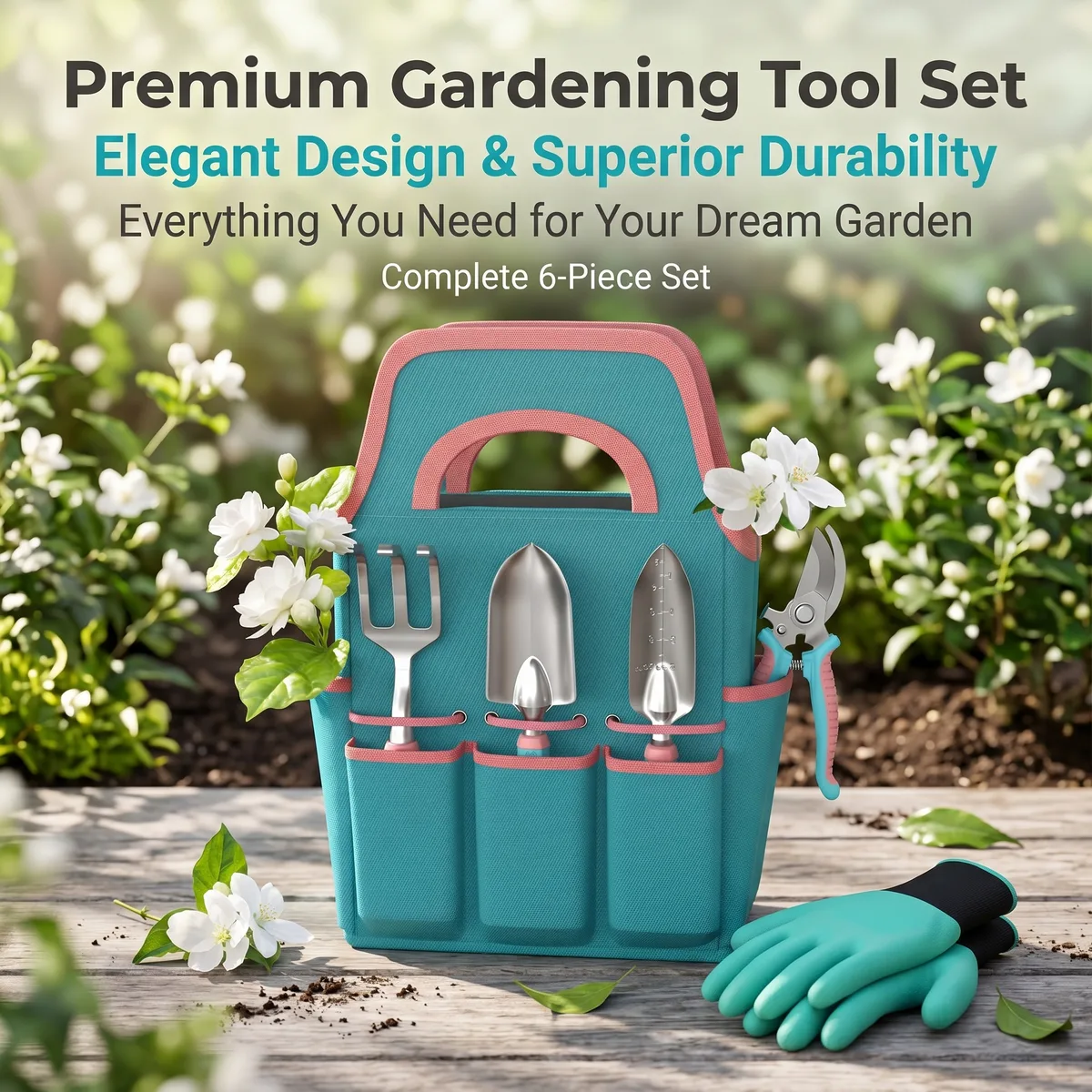 Factory Direct Macaron for Gardening Kit Garden Tool Set Zhejiang Origin Farm & Vegetable Garden Use image 4
