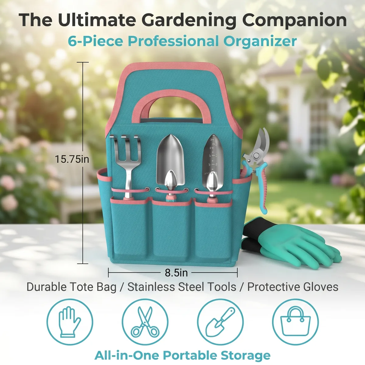 Factory Direct Macaron for Gardening Kit Garden Tool Set Zhejiang Origin Farm & Vegetable Garden Use image 7