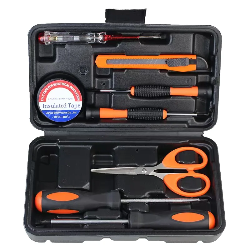 Home Hardware DIY Hand Tool Kit Multi-Purpose Phillips Flathead Screwdriver Set Including Wrench Angle Grinder Carbon Steel Hard image 3