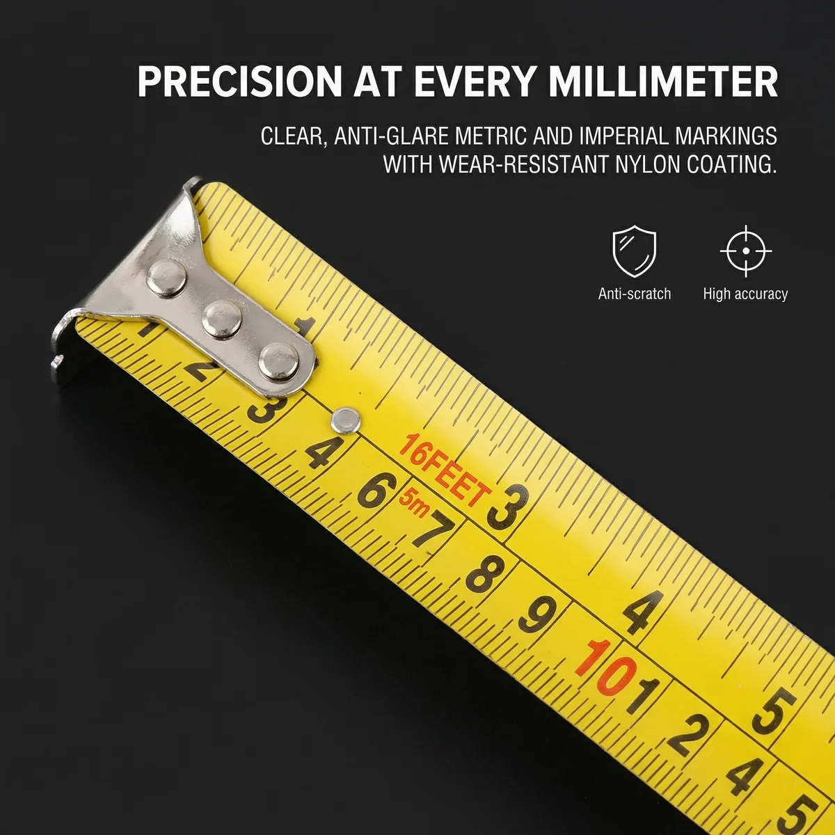 Tape Measure Case ABS Stainless Imperial image 6