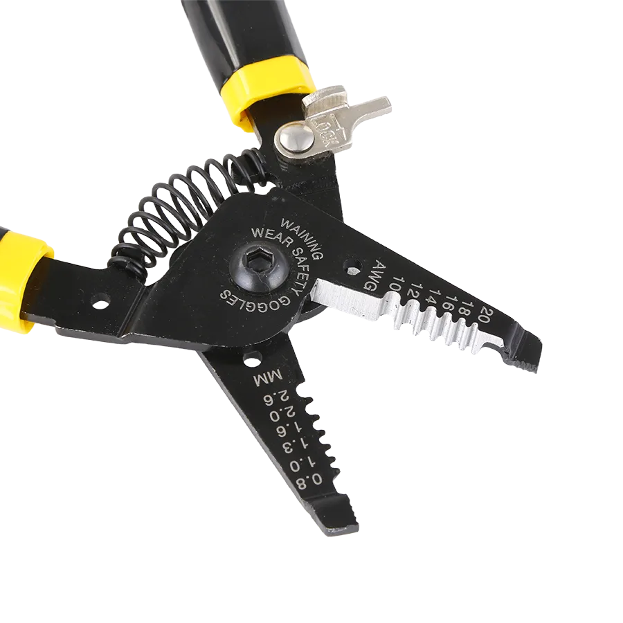 Stripper Pliers Handle Tool Steel Curved image 5