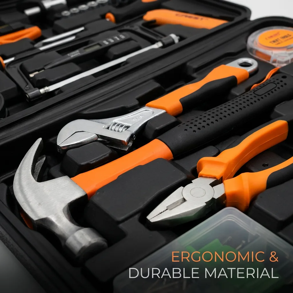 Portable Auto Repair Household Hand Tool Set Universal Hardware Combination Kit Customizable OEM Support 108Piece image 4