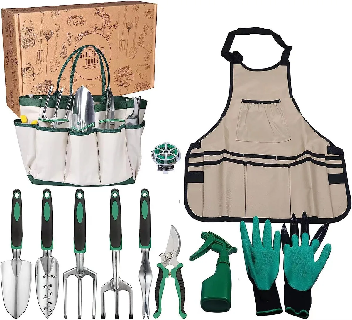 For Cross-Border 11-Piece Gardening Tool Set with Aluminum Alloy & Stainless Steel Shovel and Rake-Garden Gift image 6