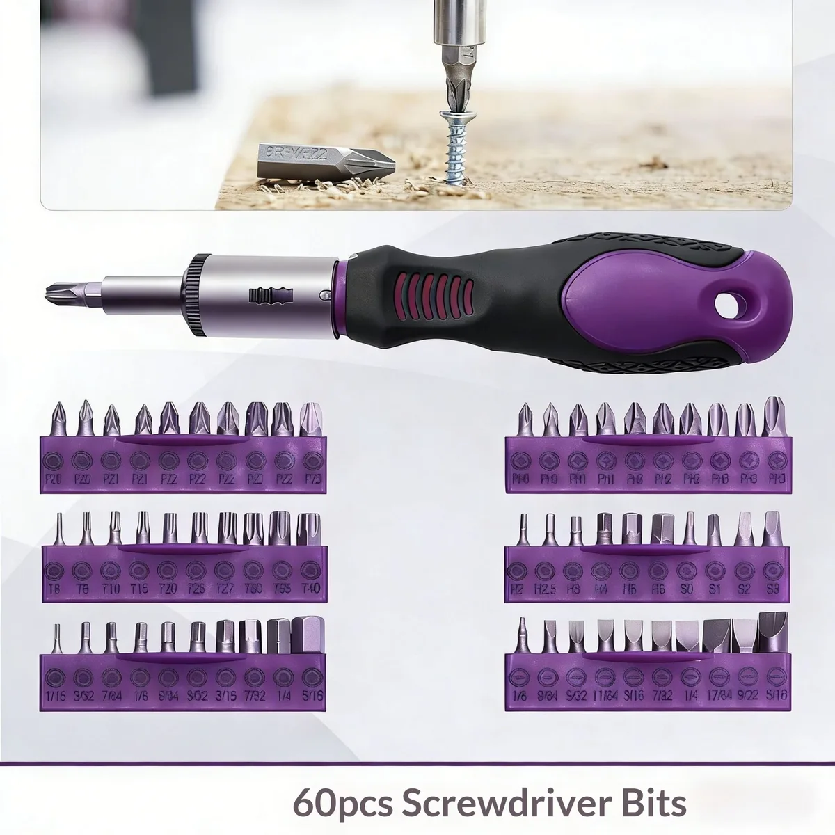Screwdriver Set Tool Kit Repair Chrome Vanadium Auto image 4