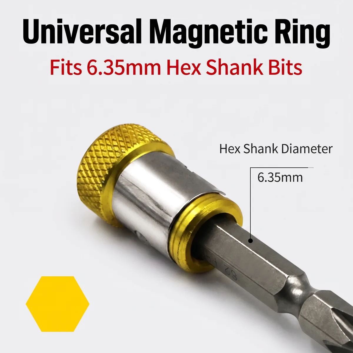 Non-slip Magnetic Ring Electric Phillips Bit Reinforced 3-Piece Screwdriver Set Steel DIY OEM Magnetizer image 6