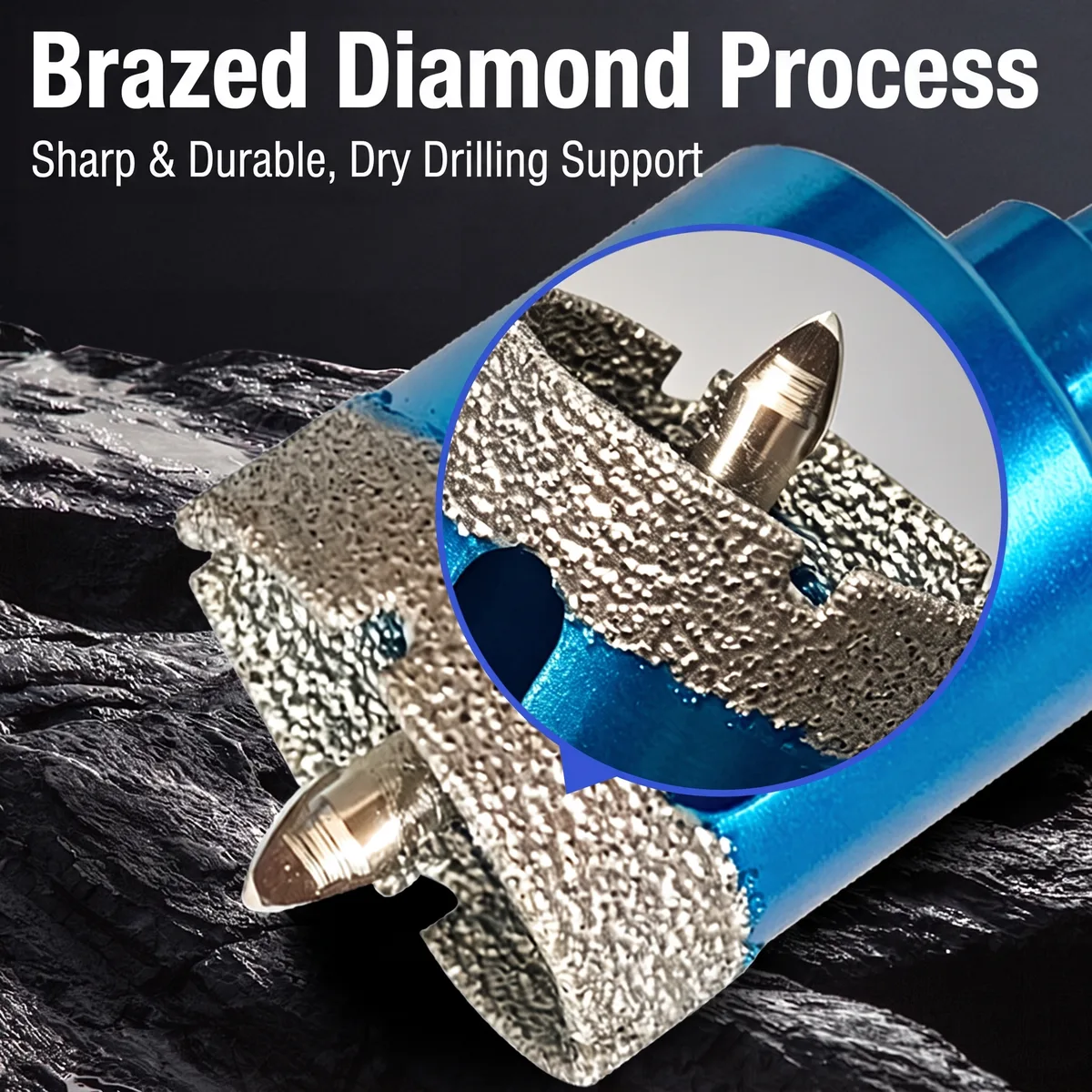 Drill Bit Set Tiles M14 Ceramic Brazed image 5