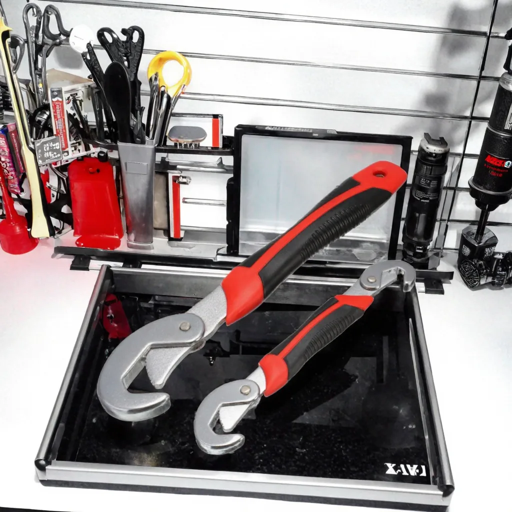 OEM 2pcs Single End Adjustable Quick Universal Wrench Carbon Steel Material Metric Measurement System DIY Projects 1 Jaw image 3