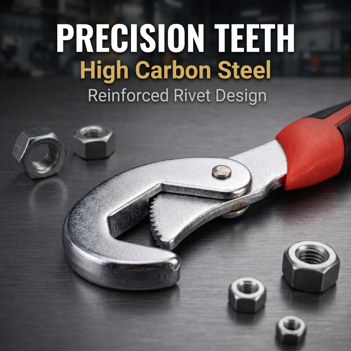 OEM 2pcs Single End Adjustable Quick Universal Wrench Carbon Steel Material Metric Measurement System DIY Projects 1 Jaw image 6