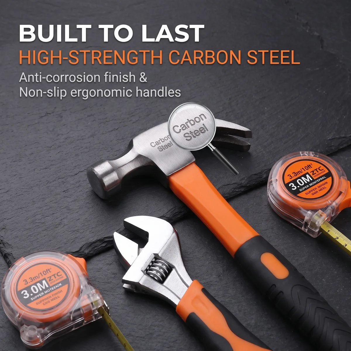 Complete Car-mounted Portable Multi-functional Household Hand Tool Kit PPTPR Carbon Steel Materials All-in-one Hardware OEM image 6