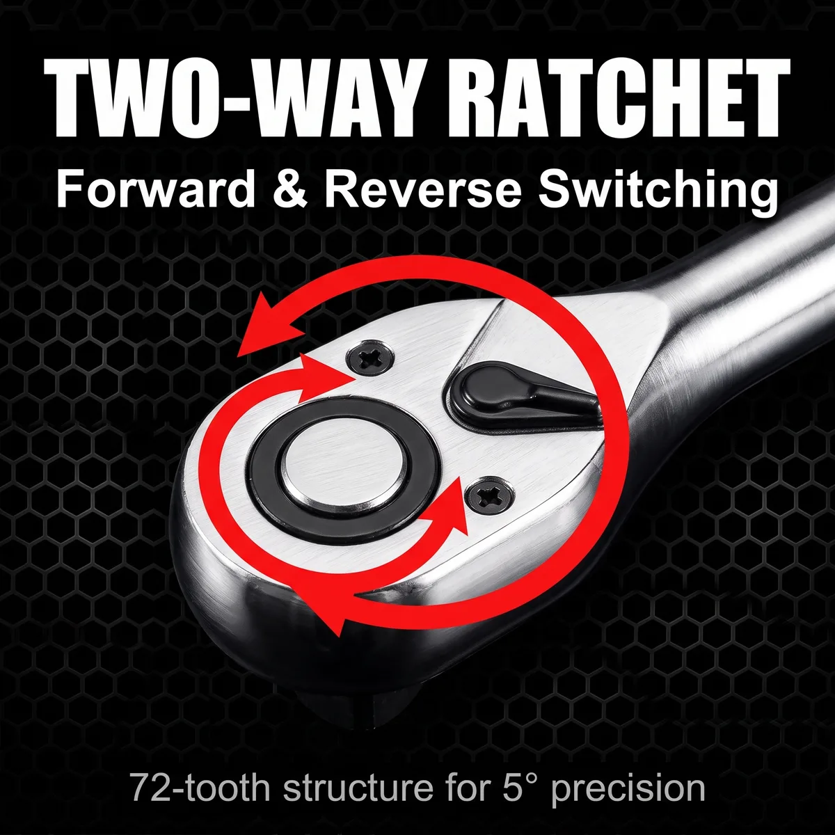 Torque Wrench Socket Ratchet 72-tooth Small image 6
