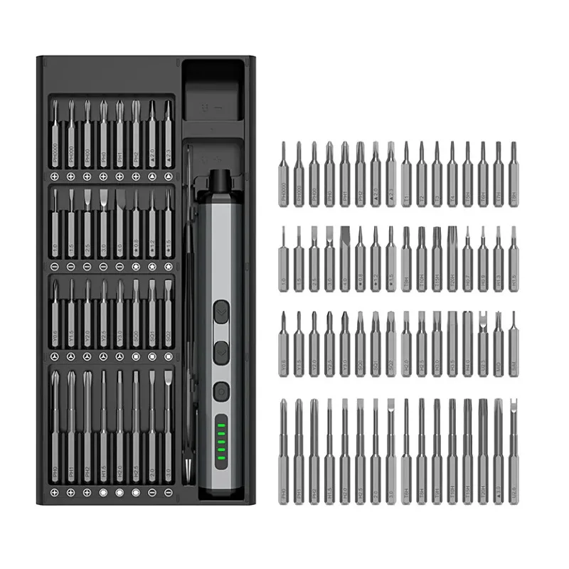 Screwdriver Kit Repair 68-in-1 200rpm Cordless image 2
