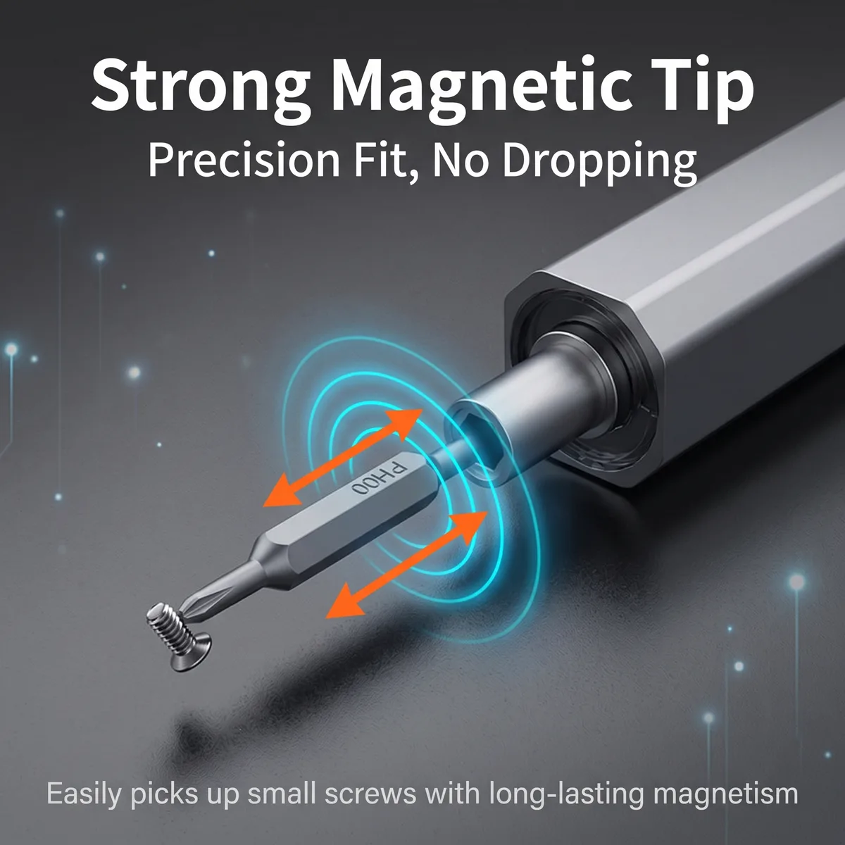 Screwdriver Kit Repair 68-in-1 200rpm Cordless image 5