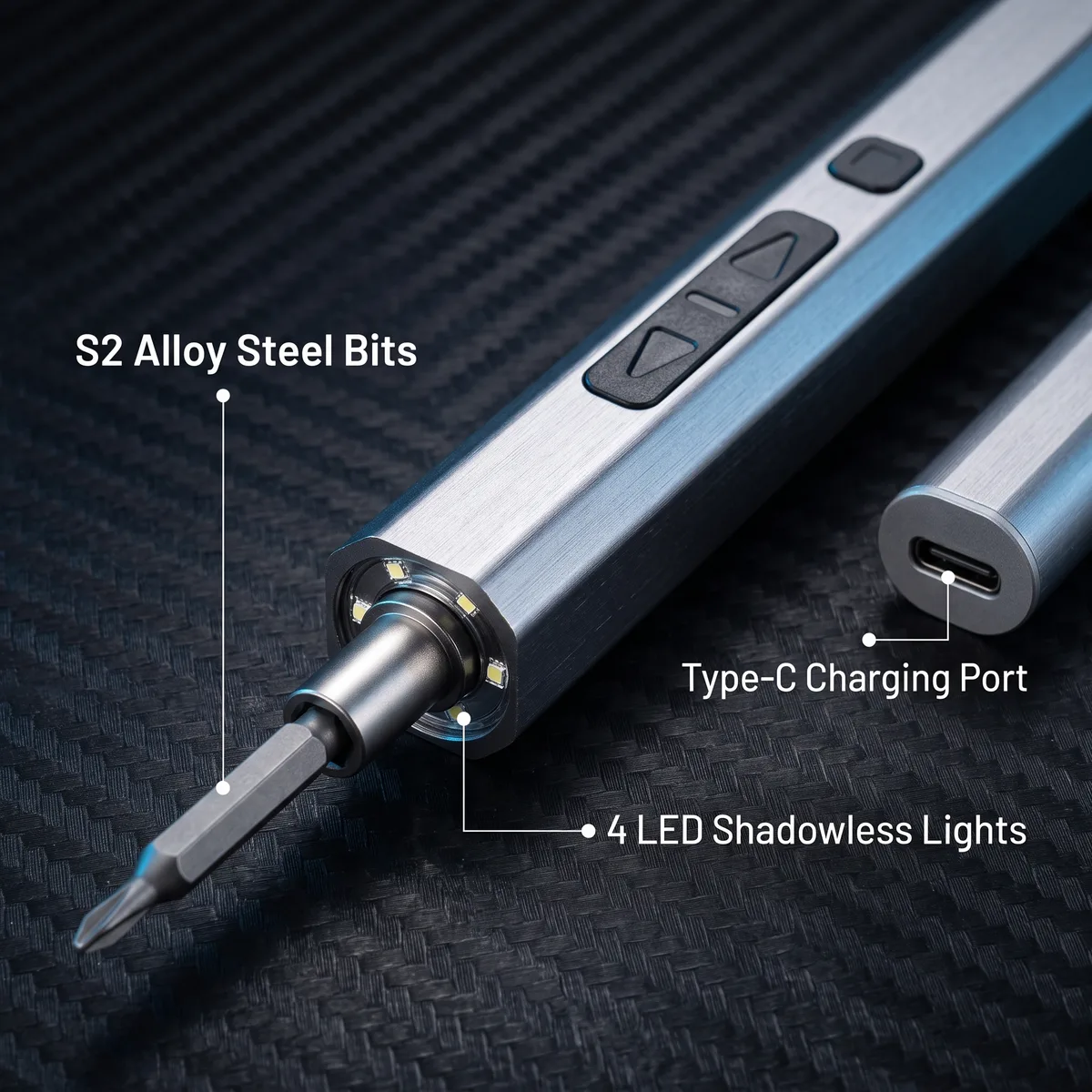 Screwdriver Kit Repair 68-in-1 200rpm Cordless image 6