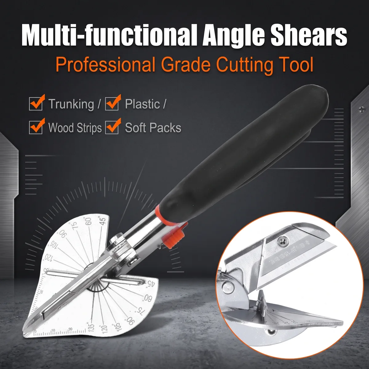 Scissors Cutter 45-Degree Plastic Duct image 4