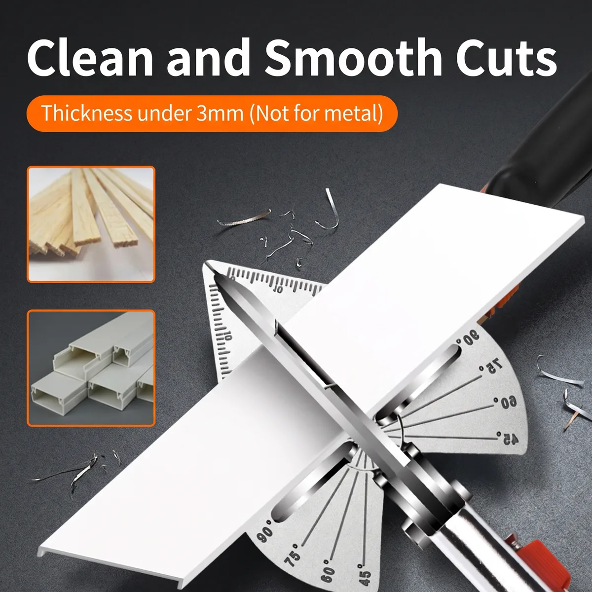Scissors Cutter 45-Degree Plastic Duct image 5