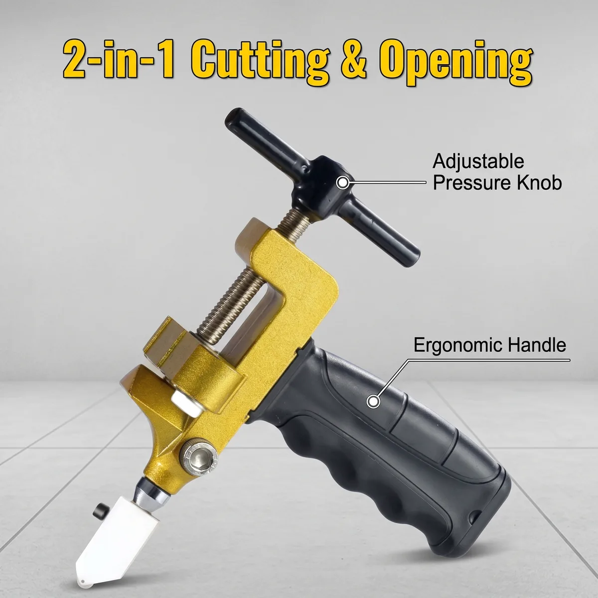 Tile Gap Opener Diamond Coated Glass Cutter image 7