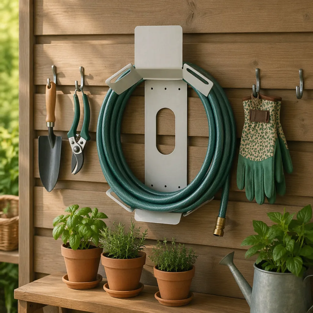 Garden Hose Holder V2A 304 Stainless Steel Edelstahl image 3