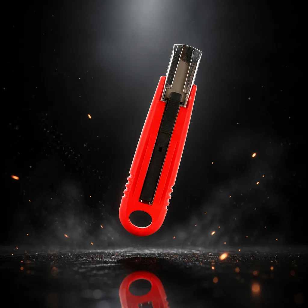 Handmade Foldable DIY Industrial Multi-Functional Stainless Steel Straight Edge 6 Month Warranty Slide Open Blade Change Knife image 3