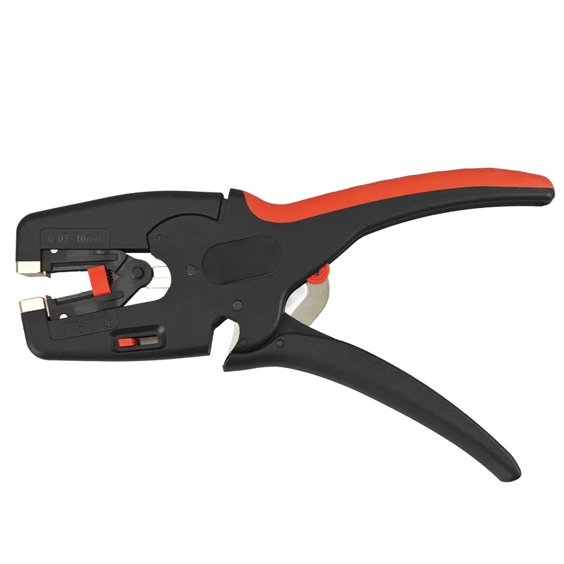 D3 Duckbill Jaw Manganese Steel Wire Stripper Multi-Functional Auto-Adjusting Cable Strippers for Electricians-Factory-Direct image 2