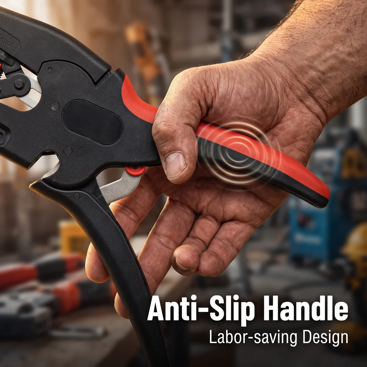 D3 Duckbill Jaw Manganese Steel Wire Stripper Multi-Functional Auto-Adjusting Cable Strippers for Electricians-Factory-Direct image 6