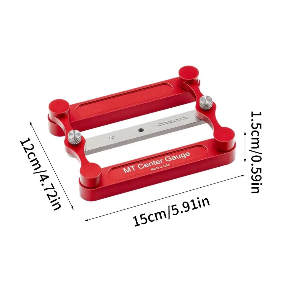 MT Center Gauge for Woodworkers Metric Inch image 6