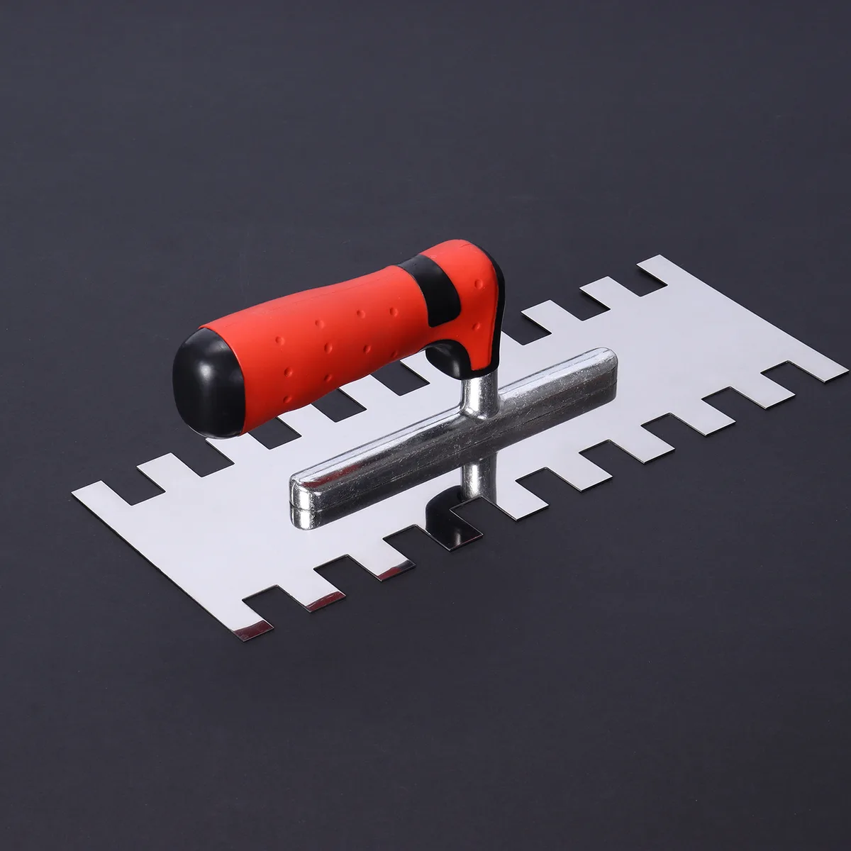 Stainless Steel Blade Square-Toothed Teeth Durable Rust-Resistant Masonry Tiling. Ergonomic Rubber Handle Comfortable Grip image 4