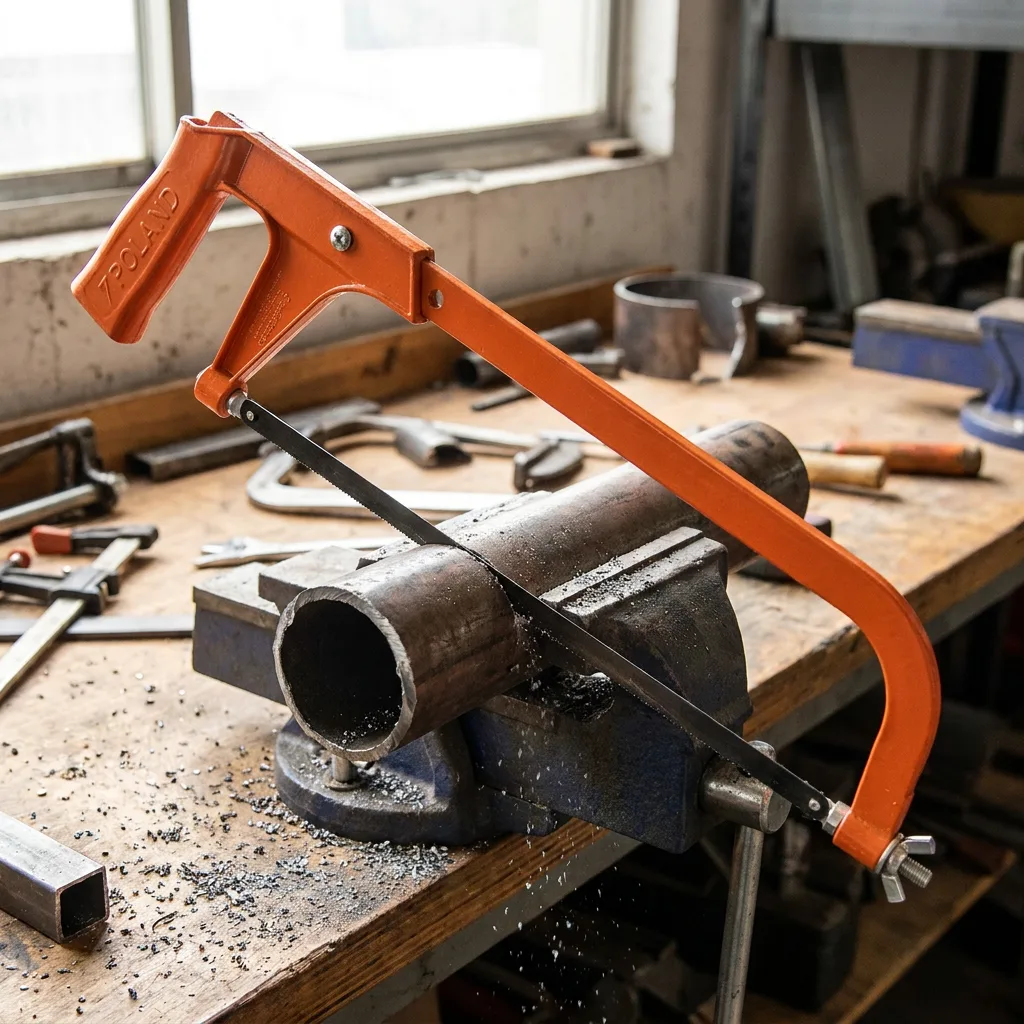 Adjustable Steel Frame Ratchet-type Hand-pull Model Mini Manual Cutting Hacksaw Framewholesale Manufacturer image 3