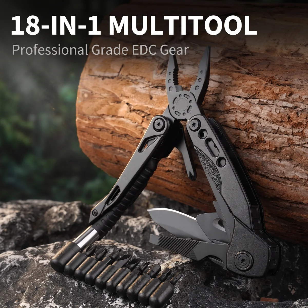 Mini Pliers Screwdriver Stainless Steel Outdoor image 4