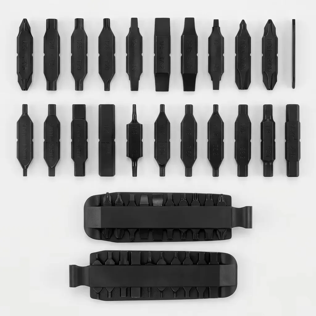 Bit Set Socket Tool 21-Piece S2 Alloy Steel Logo image 2