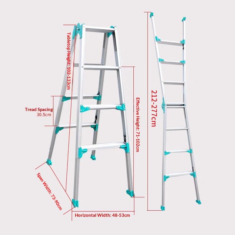 Retractable Aluminum Alloy Straight