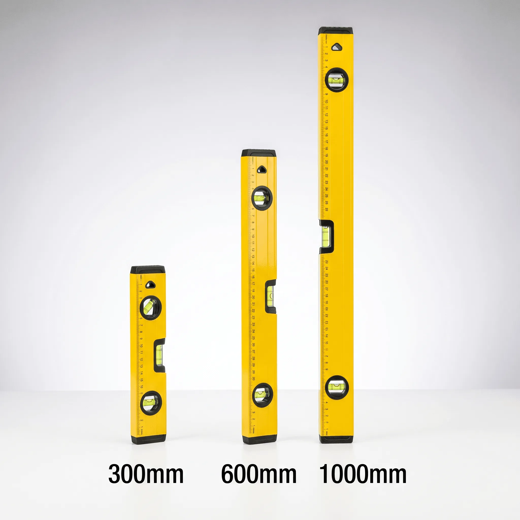 Spirit Level Set 3-Piece Aluminum 0-400mm \