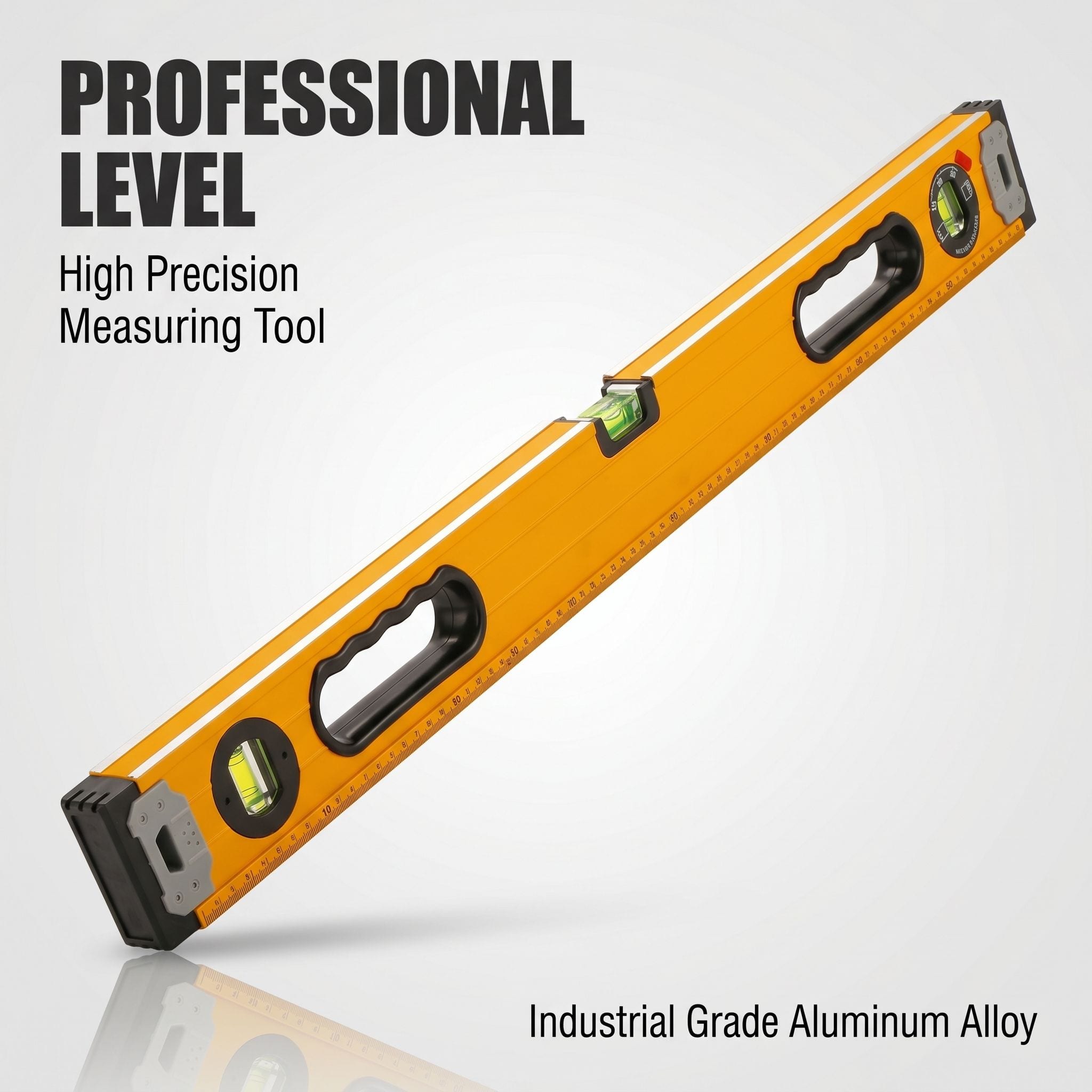 Aluminium 400mm Spirit Level 10mm Accuracy Point Magnet 360 (Variant 2)