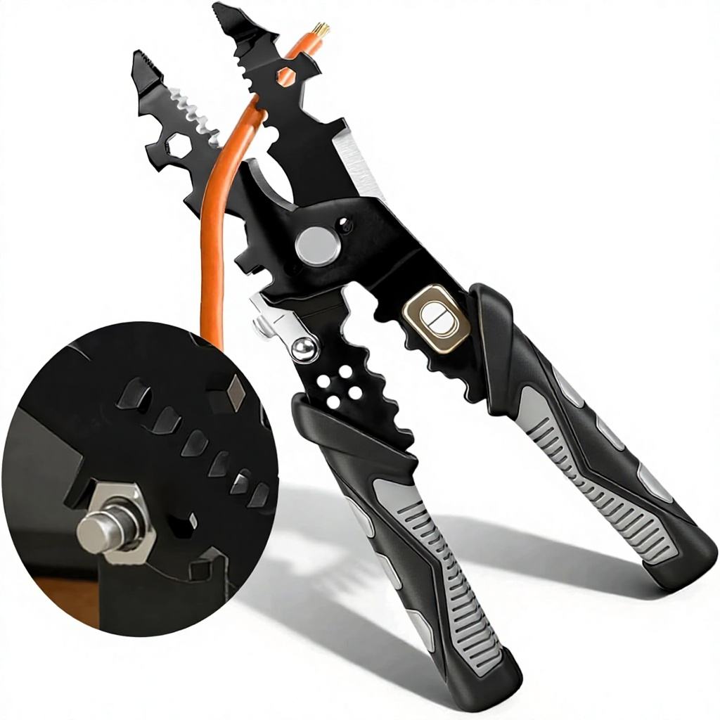 Stripper Tool Handle 25-in-1 16-3 Carbon Steel Functions