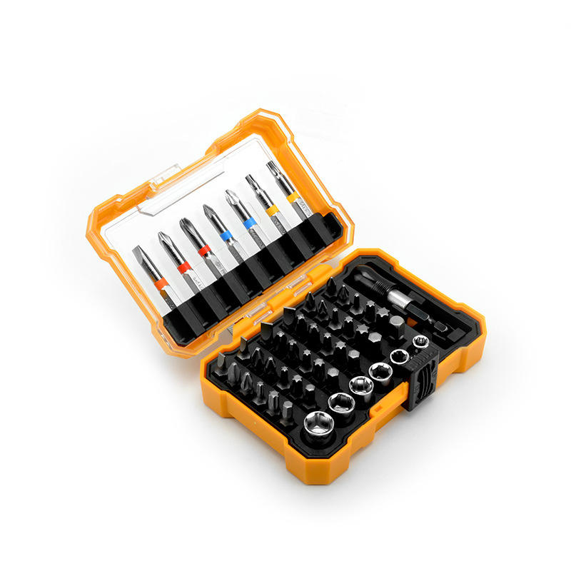 Screwdriver Bit Set Bits 50-Piece Steel Rainbow
