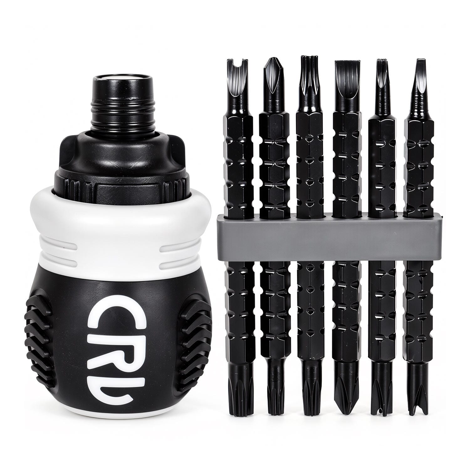 Screwdriver Set Bits Handle 7-in-1Flathead 7 Steel Telescoping