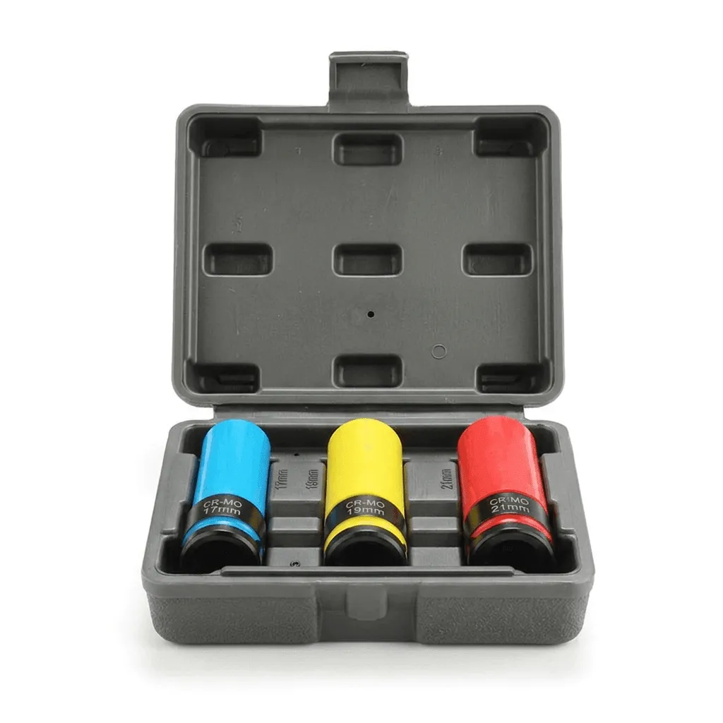 Impact Socket Lug Nut Crmo Chrome Tire